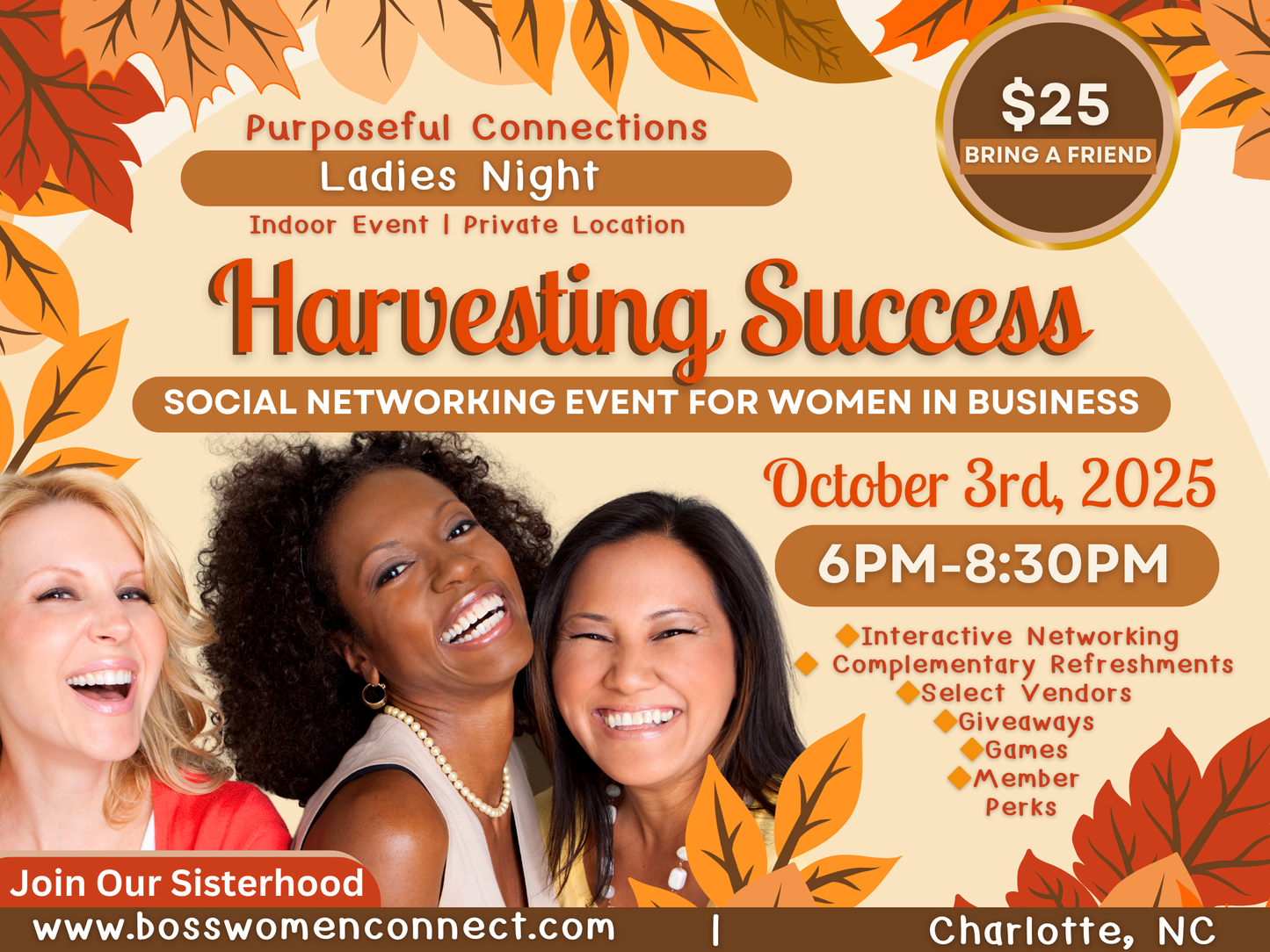 Harvesting Success-Ladies Night