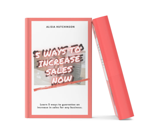 “5 Ways To Increase Sales Now” (E-Book)